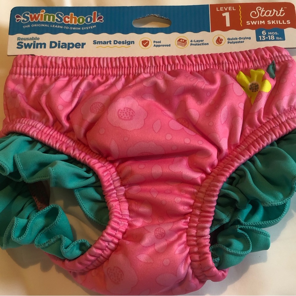 SWIM SCHOOL GIRL SWIM DIAPER